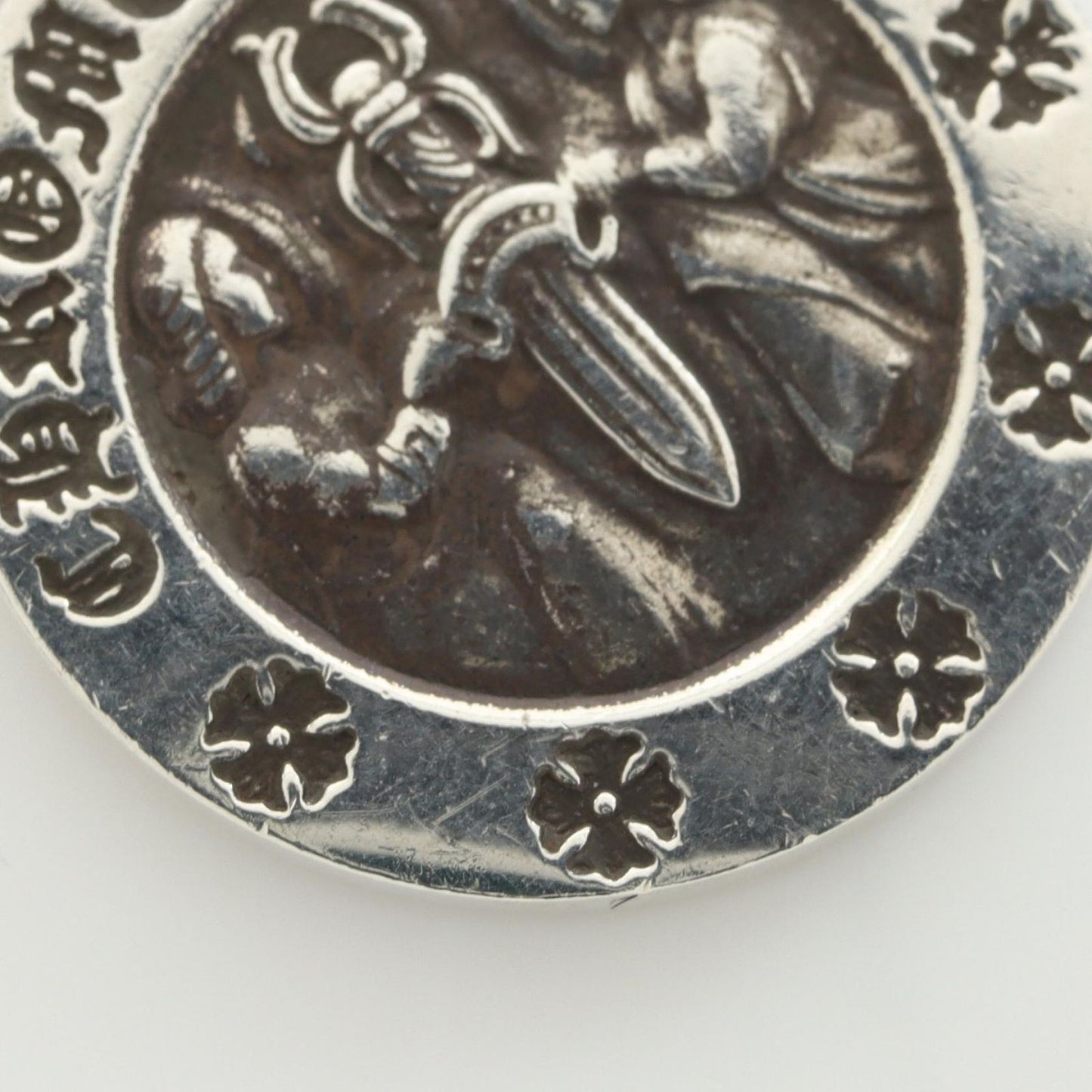 Chrome Hearts Ha Pendant Angel Medal V2 925 Sterling Silver — view 5