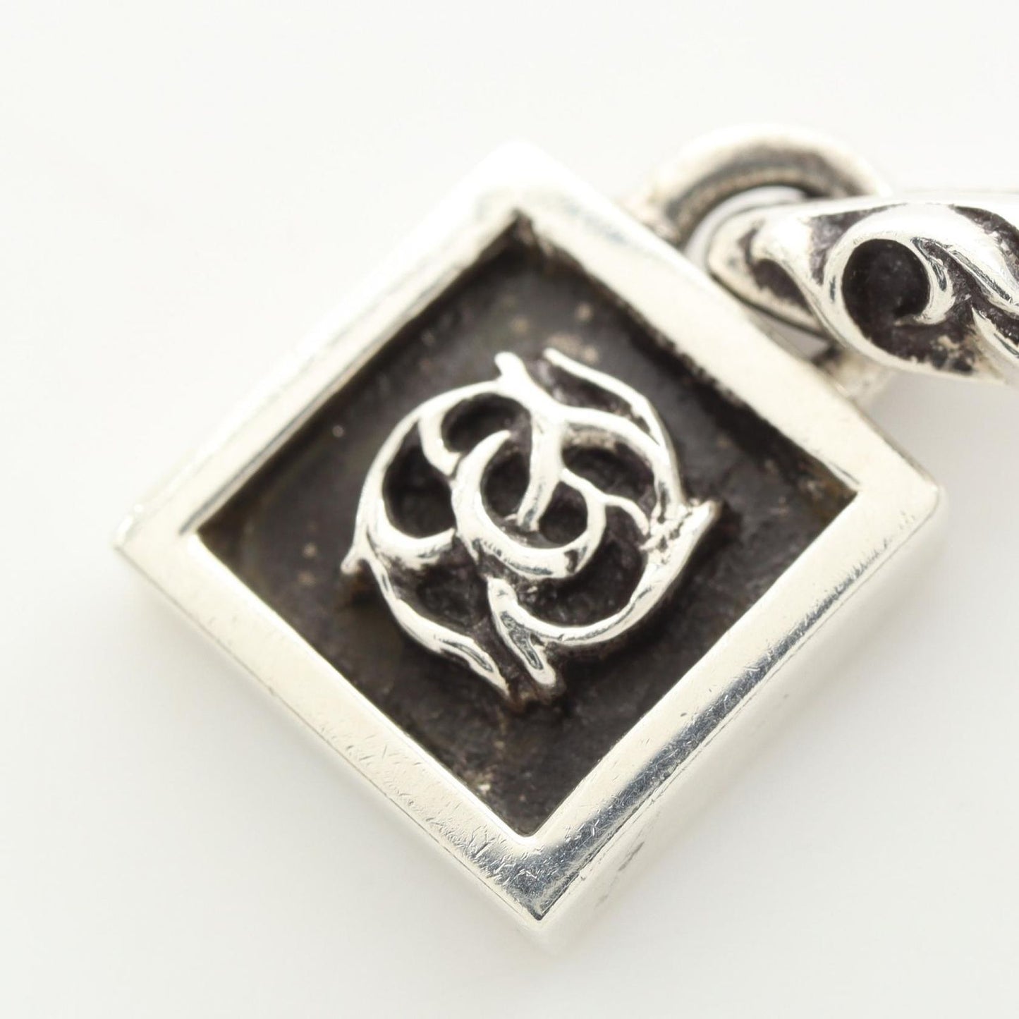 Chrome Hearts Ha Pendant Framed Flrl Friends flo Ral 925 Sterling Silver — view 5