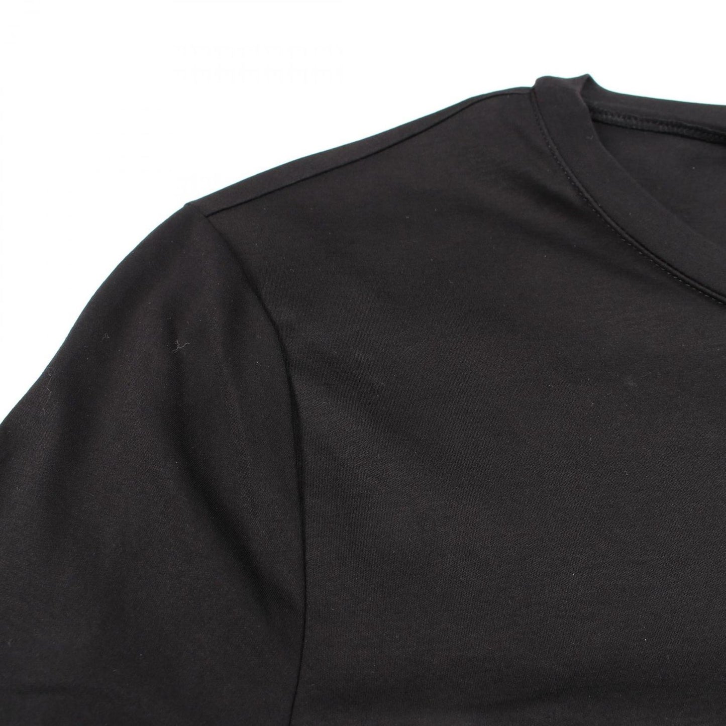 Chanel Short Sleeve T-Shirt Kuru Neck Cotton — view 7
