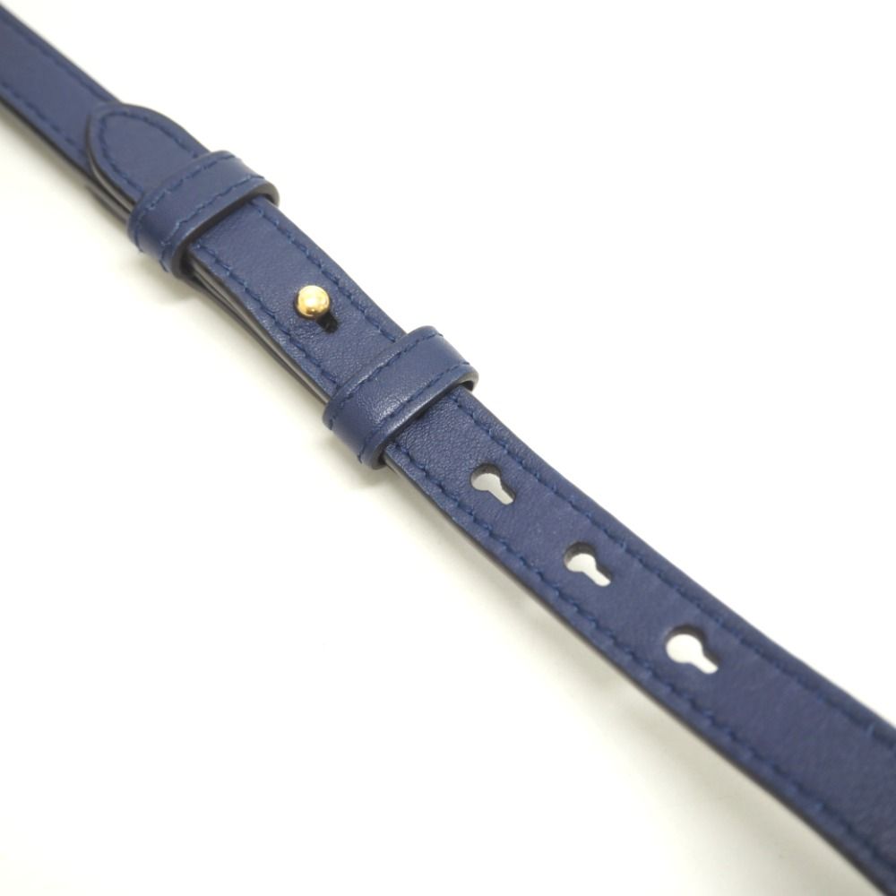 Gucci GG Marmont Velour Shoulder Bag Blue — view 8