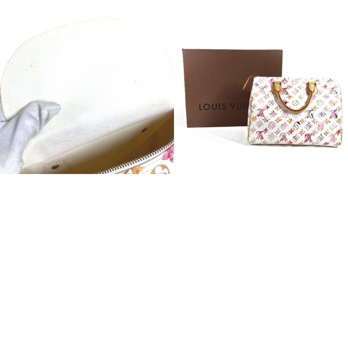 Louis Vuitton Handbag Speedy 30 White — view 9
