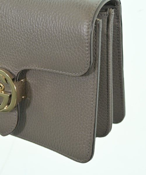 Gucci Shoulder Bag Gray — view 9