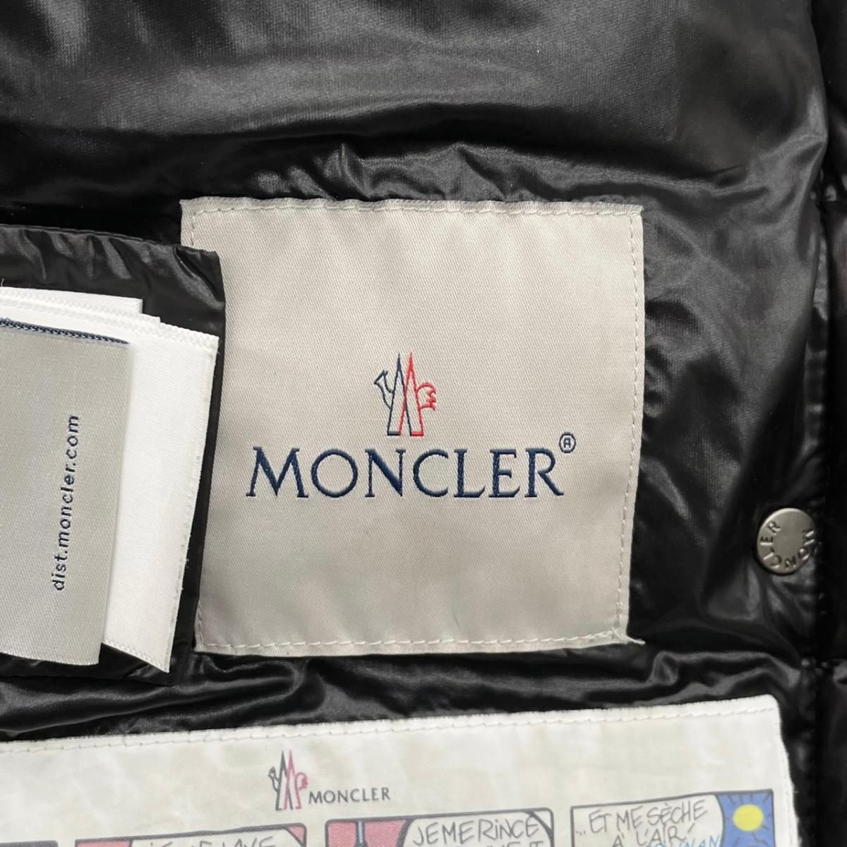 Moncler Mont Cles Down Jacket Barbel 4 Sizes Fur Black — view 9