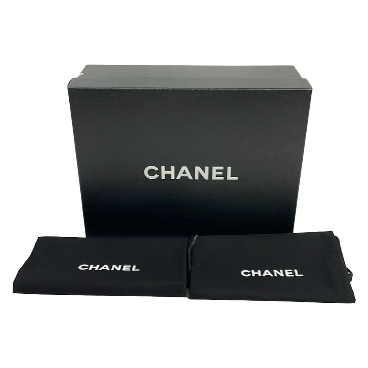 Chanel Shoes 36.5 C Black Pearl CC Logo Leather — view 7