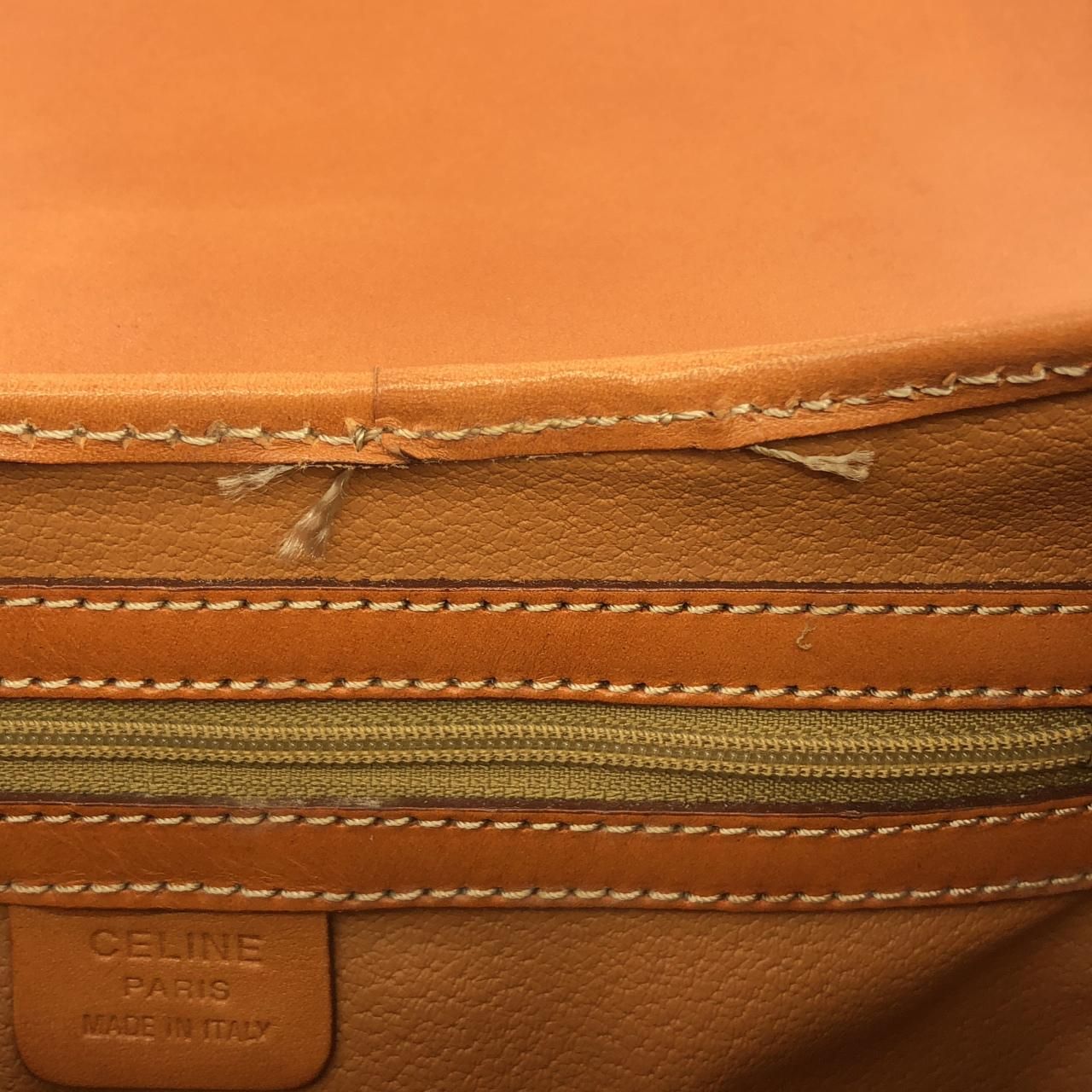 Celine Vintage Bag Handbag Beige — view 9