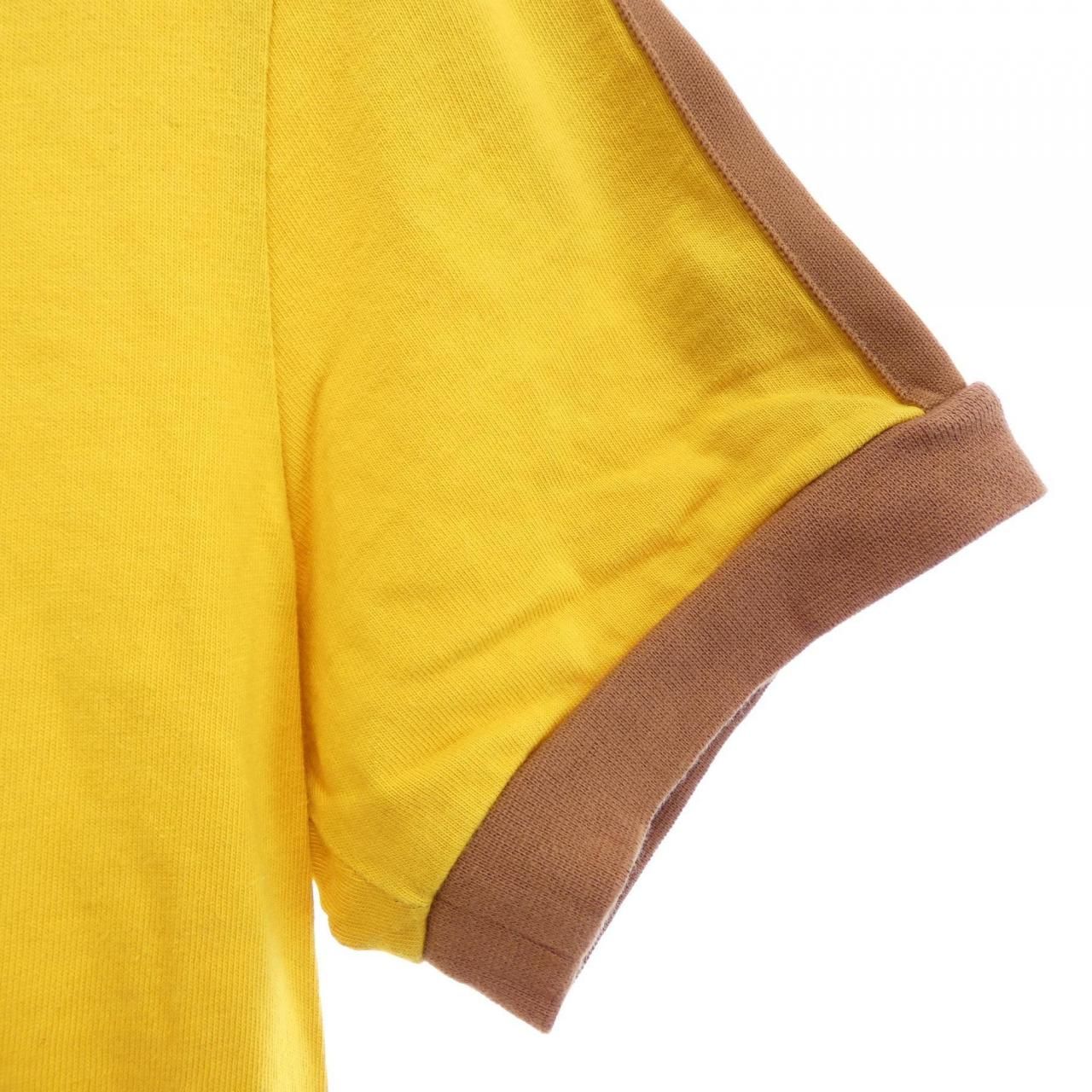 Gucci Adidas T-Shirt Yellow — view 6