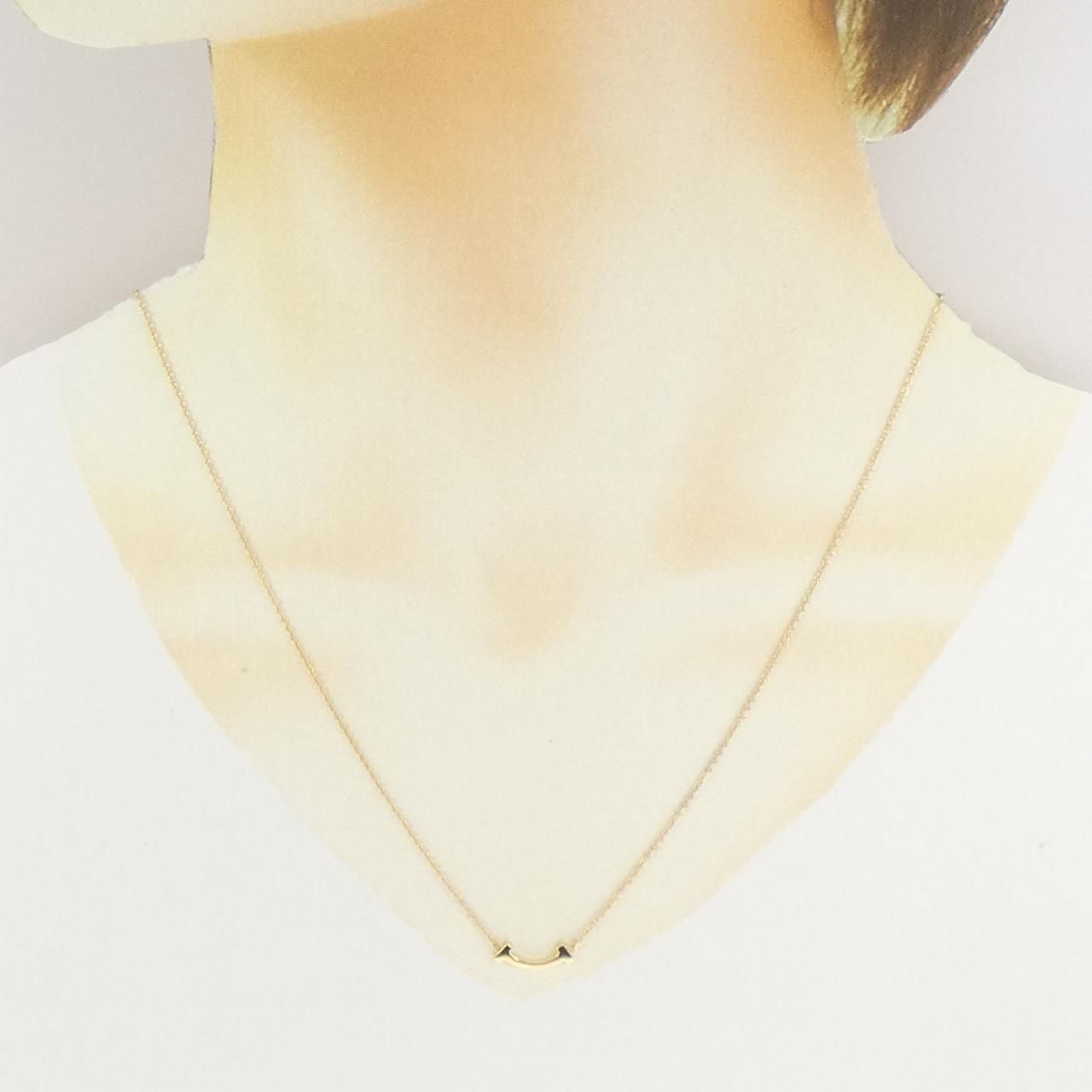 Tiffany & Co T Smile Mini Necklace — view 5