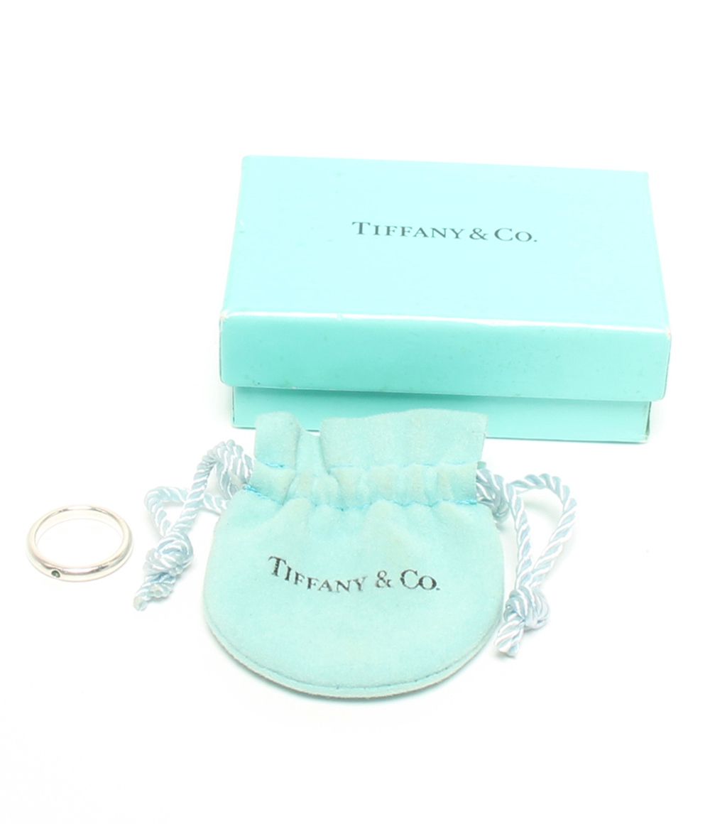 Tiffany & Co Ring Emerald Stacking Band Elsa Peretti — view 8