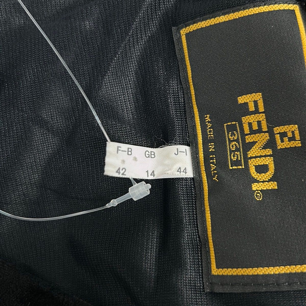 Fendi Dress J-i 44 Black — view 5