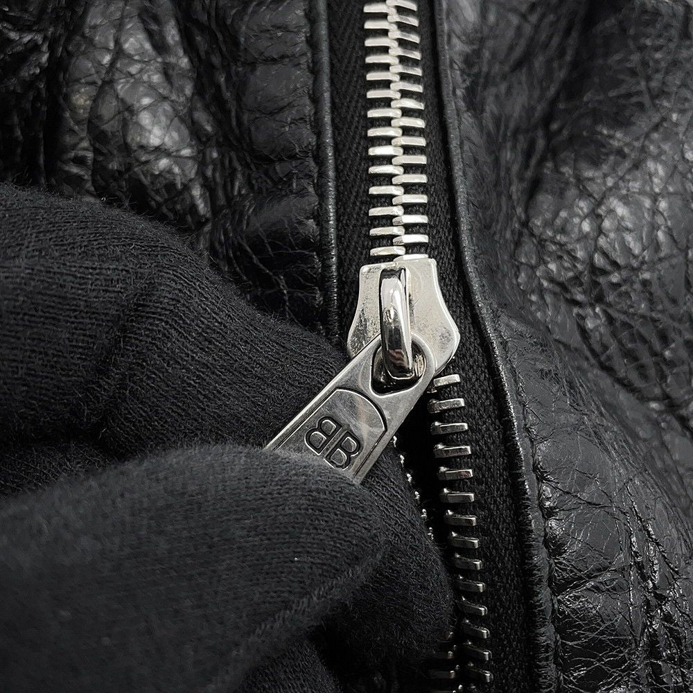 Balenciaga Shoulder Bag Super Business Black — view 9