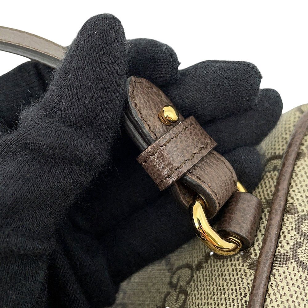 Gucci Shoulder Bag Ophidia GG Supreme Leather — view 9