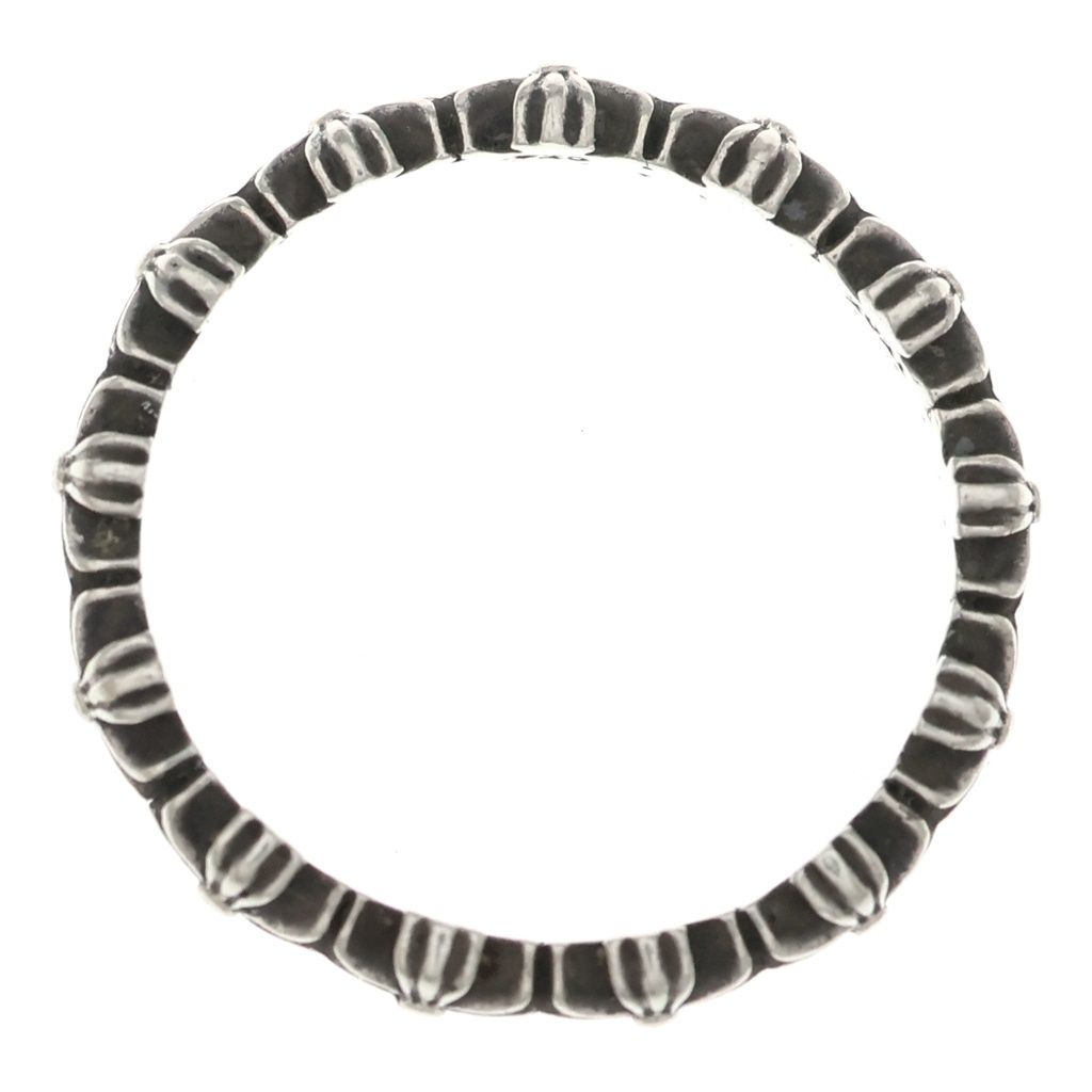 Chrome Hearts Tiny CH Pls Band Ech Plus Ring Silver — view 6