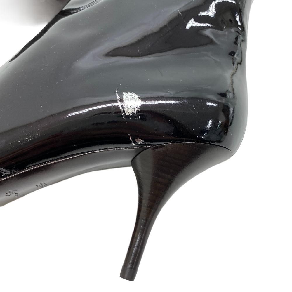 Louis Vuitton Short Boots Patent Leather Bordeaux — view 8