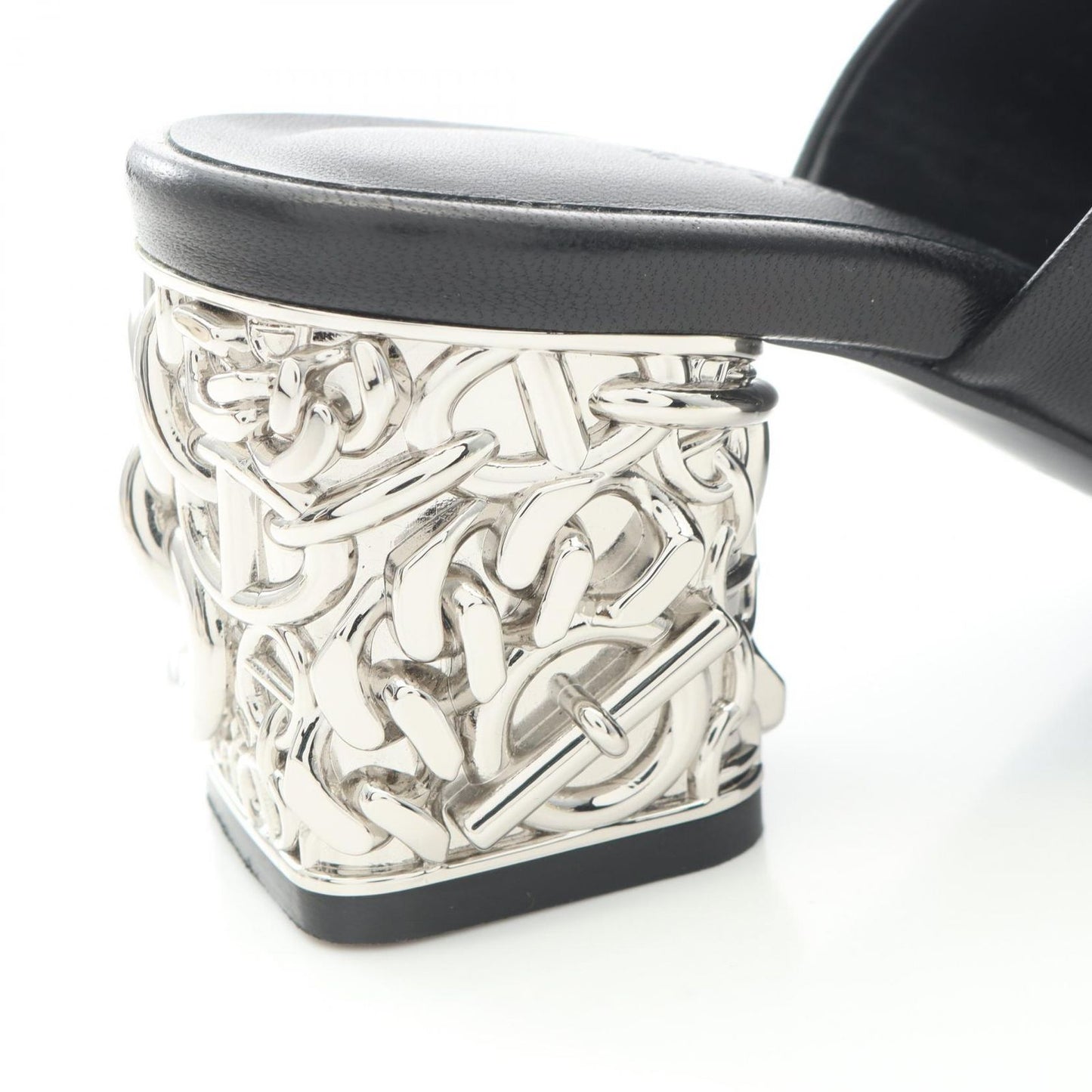Hermes Mules Chaine D'ancre Leather — view 9