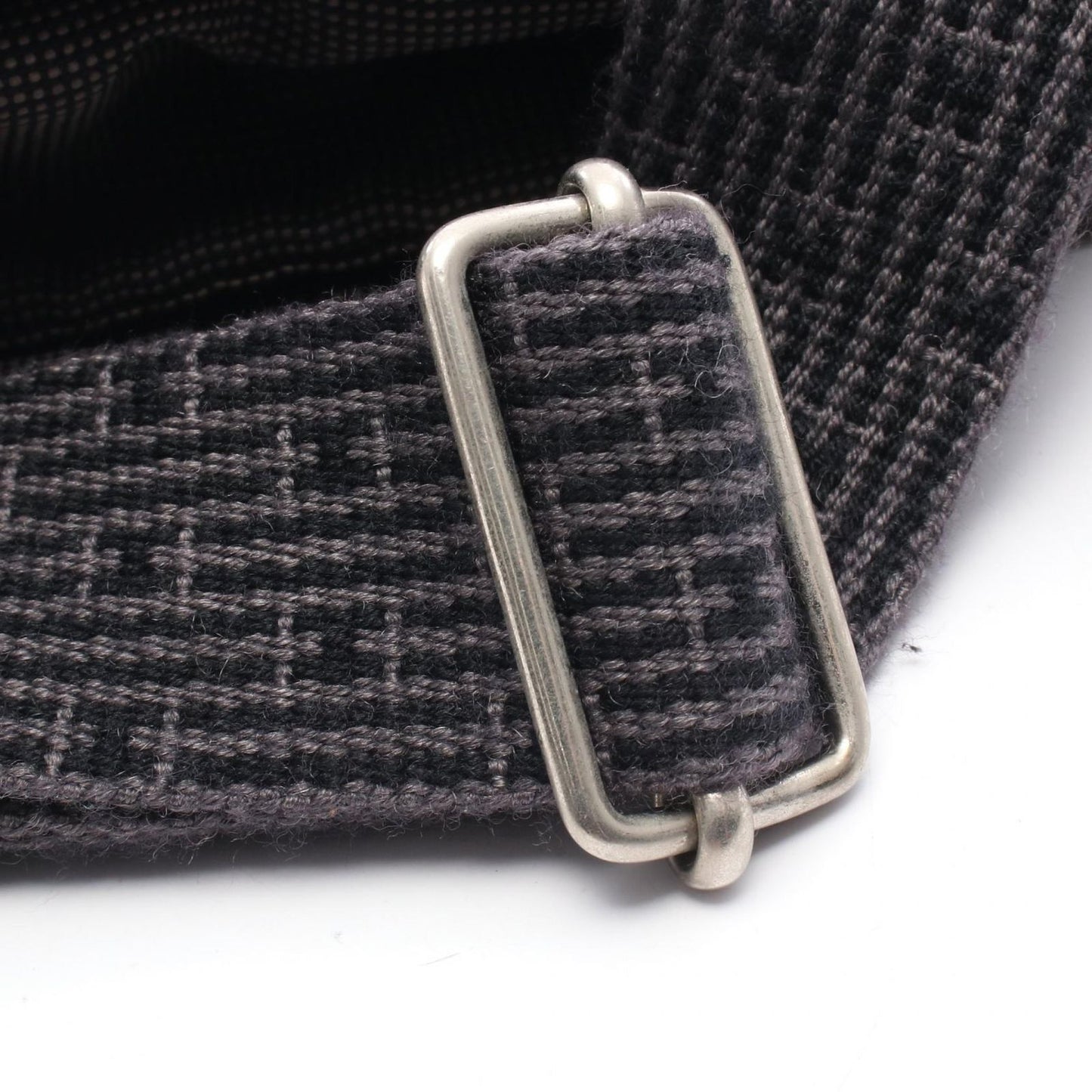 Hermes Shoulder Bag Her Line Besace Gray Canvas — view 8