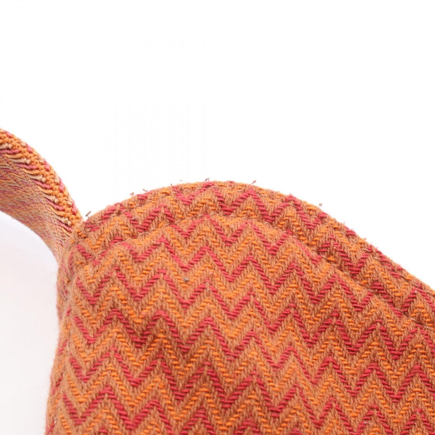 Hermes Shoulder Bag Sac Panthere Ju Orange Canvas — view 8