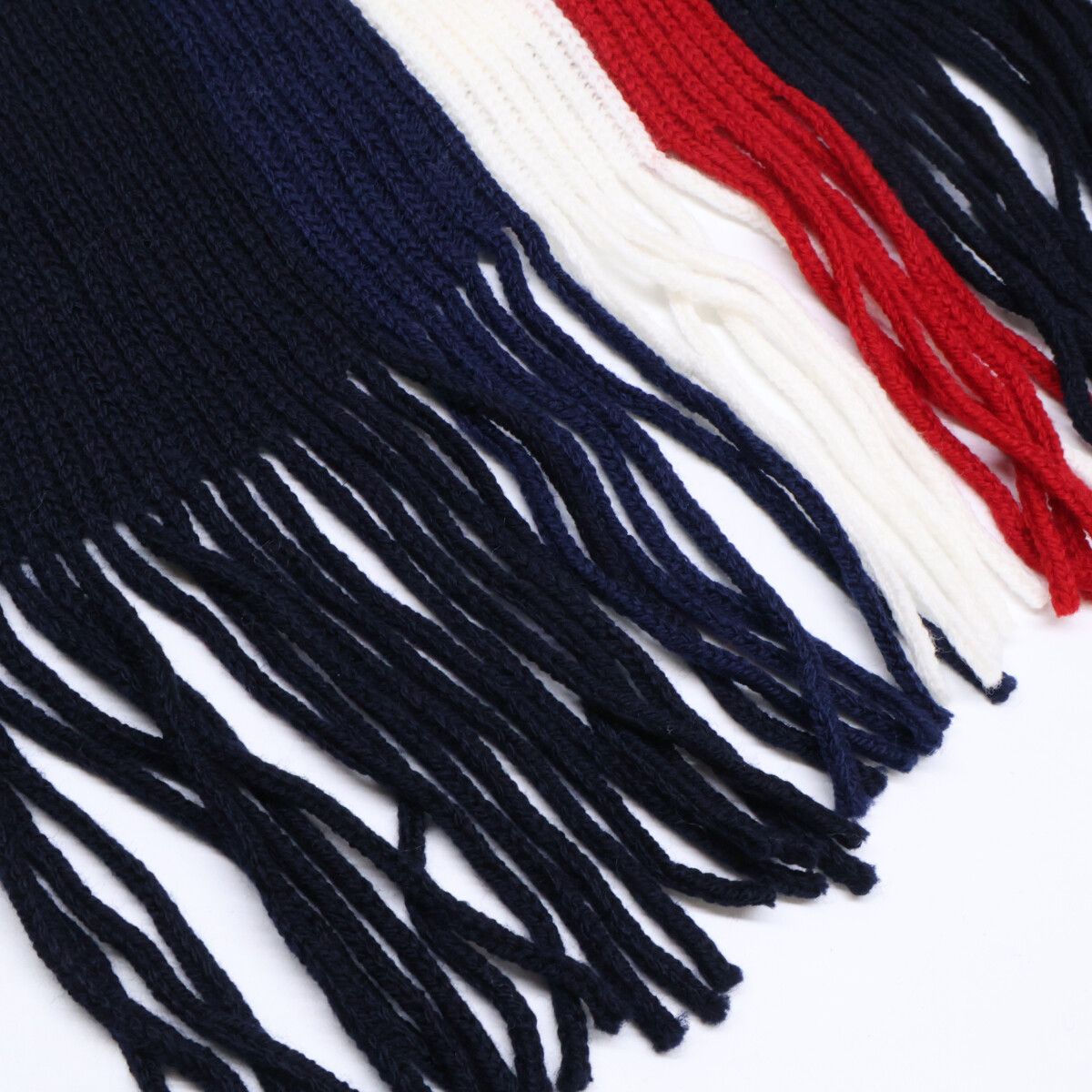 Moncler Sciarpa Wool Tricolor Scarf — view 9