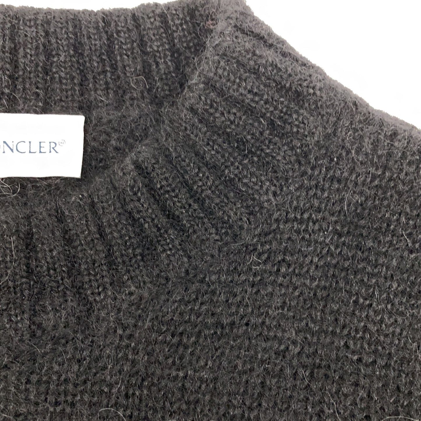 Moncler Girocollo Tricot All Pattern Mohair Blend Knit Sweater — view 8