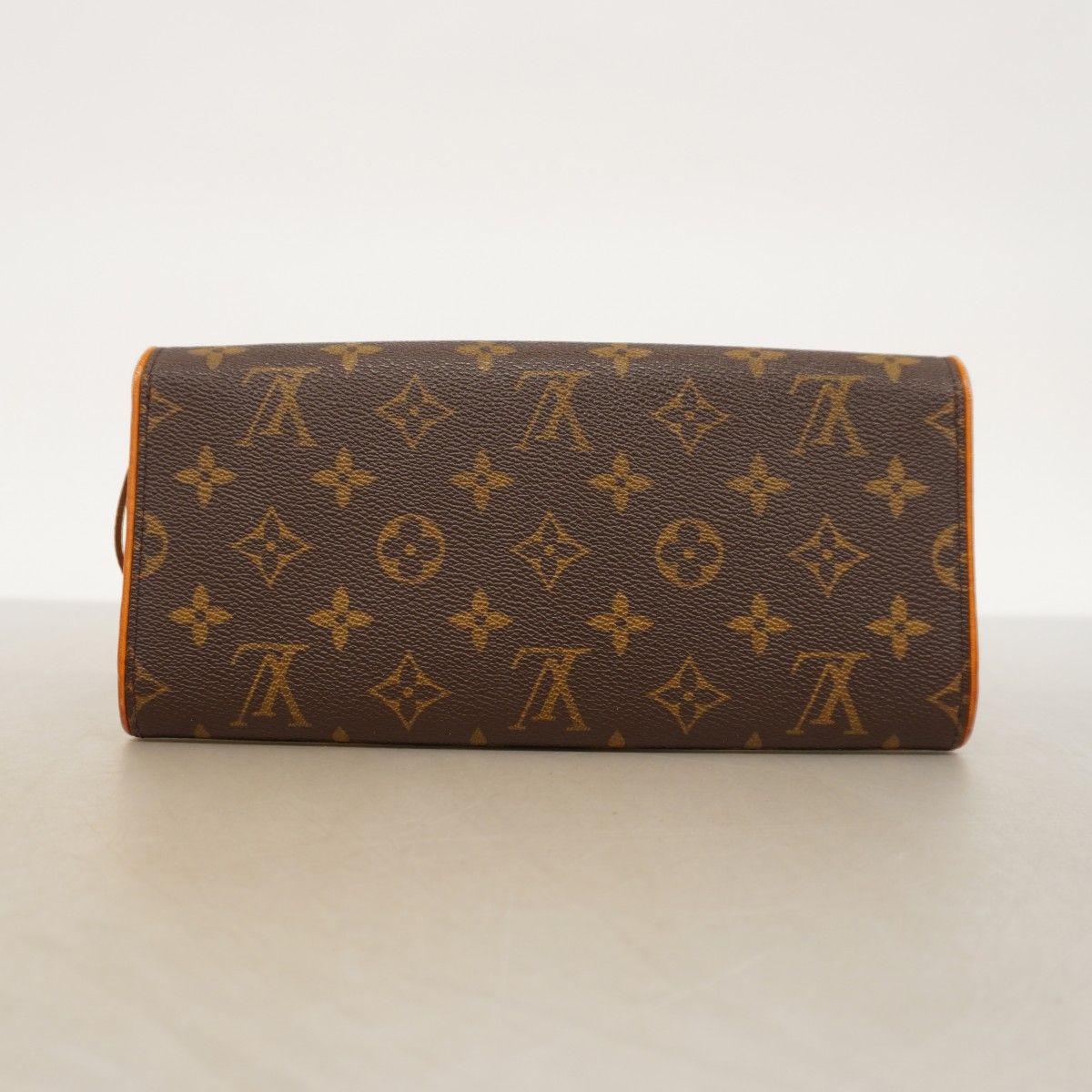 Louis Vuitton Shoulder Bag Monogram Pochette Twin GM Brown — view 9