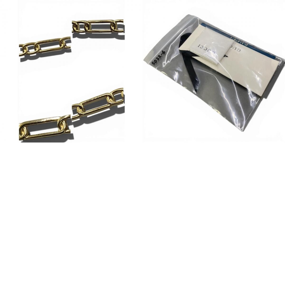 Gucci Gold Metal Sunglasses Eyewear — view 9