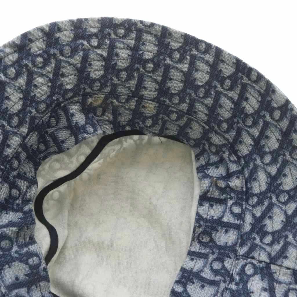 Dior Bucket Hat Trotter 58 Blue — view 6