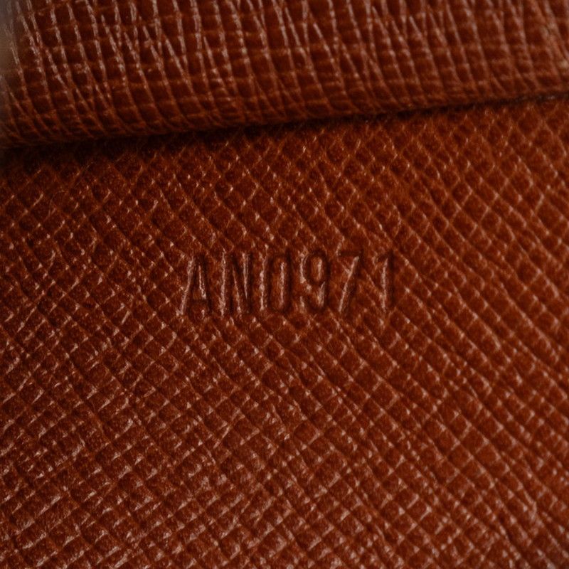 Louis Vuitton Monogram Pochette Porte Monet Cles Wallet Brown — view 6