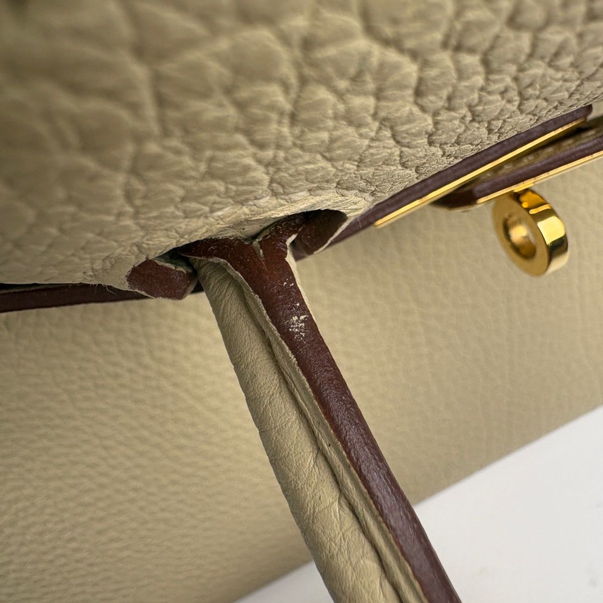 Hermes Birkin 25 Handbag Togo Parchemin — view 9