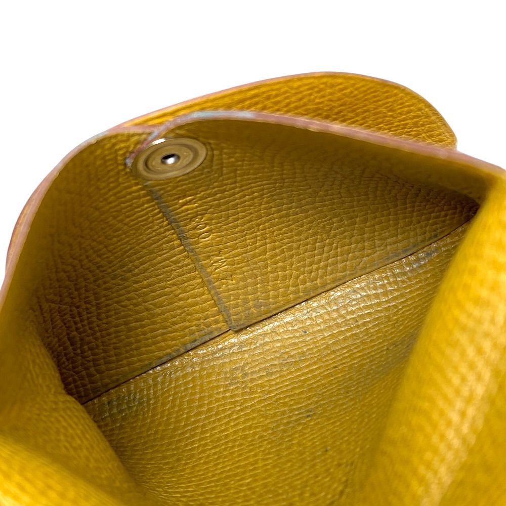 Hermes Bastia Coin Case Leather Camel Practical — view 7