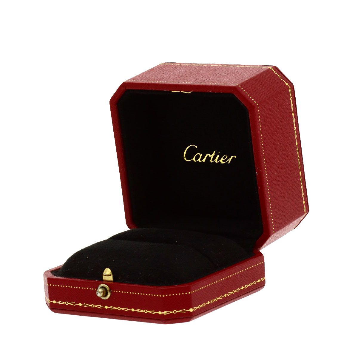 Cartier Lanier Half Diamond 49 Ring 18k White Gold — view 8