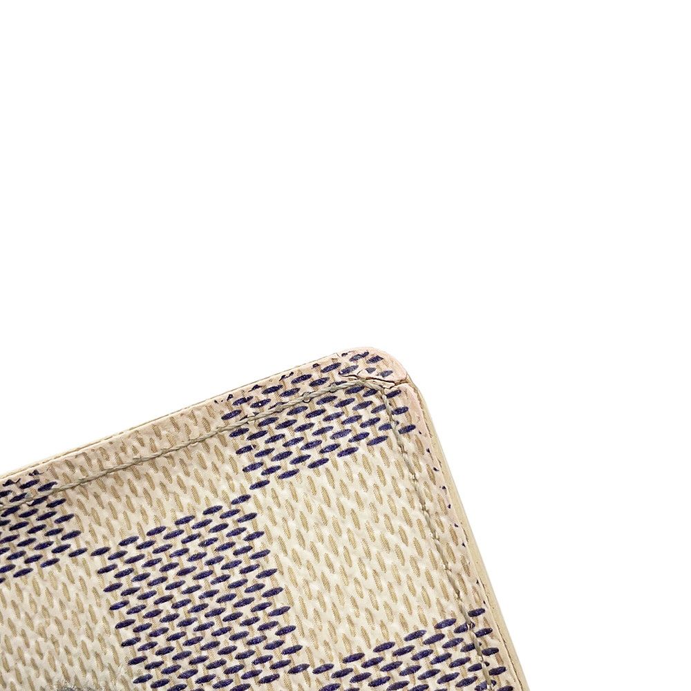 Louis Vuitton Bifold Wallet Damier Azur Portefeuille Viennois — view 9