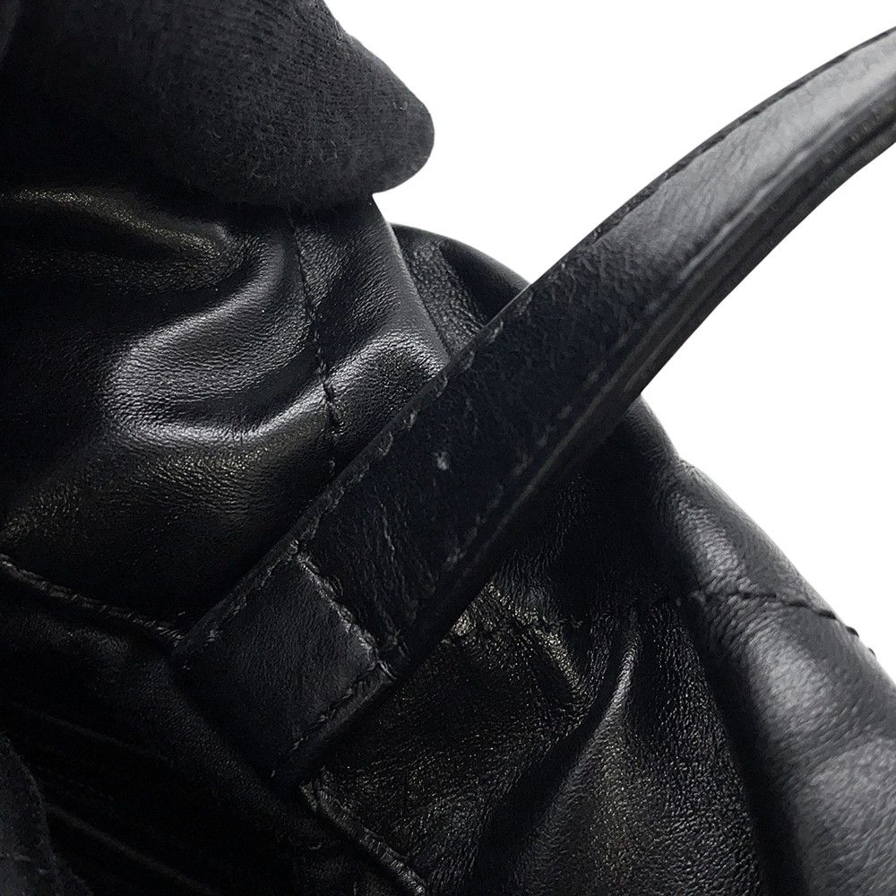 Chanel Backpack 22 Small Shiny Calfskin Black — view 9