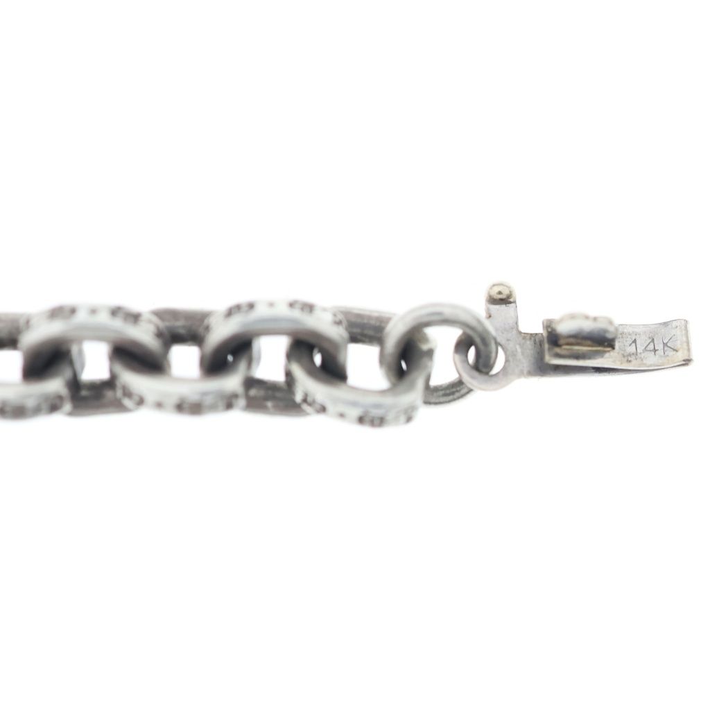 Chrome Hearts Paper Chain 18 Necklace Silver — view 6