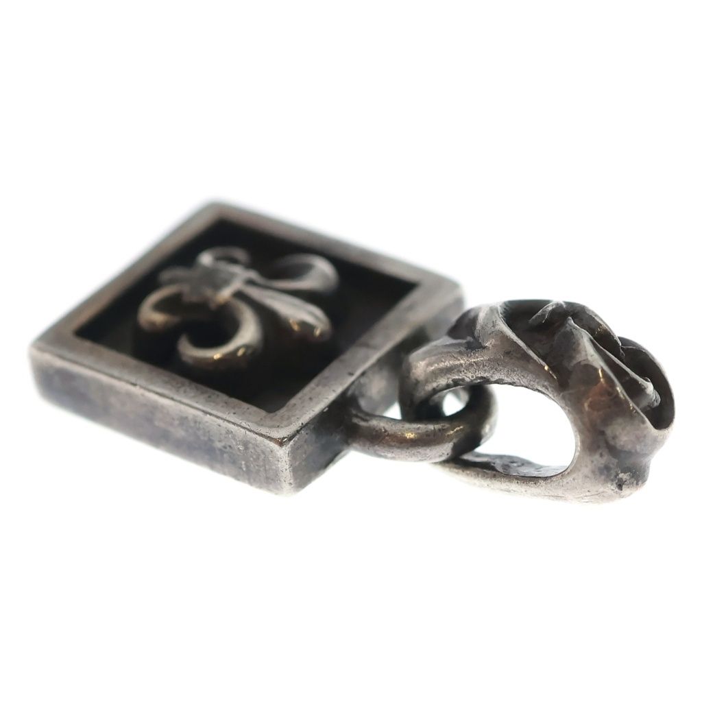 Chrome Hearts Flamed BS Flare Charm Necklace Silver — view 6