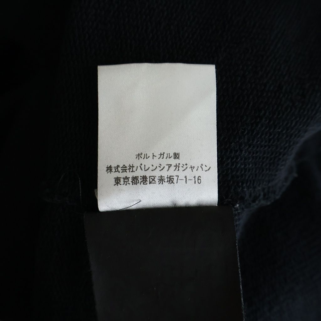 Balenciaga Oversized Homme City Embroidery Sweatshirt Black — view 8