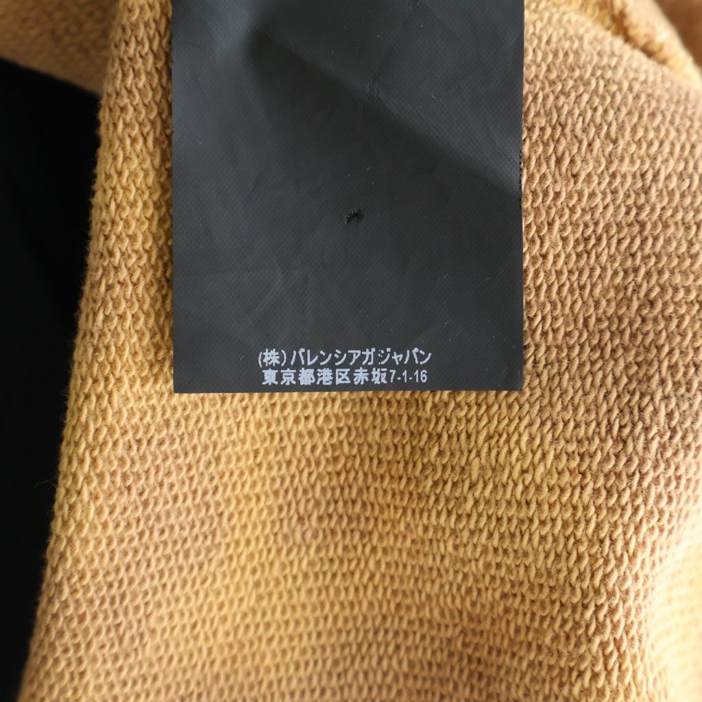 Balenciaga Oversize Bleach Homme Sweater Bree Embroidery Sweatshirt Black Brown — view 8