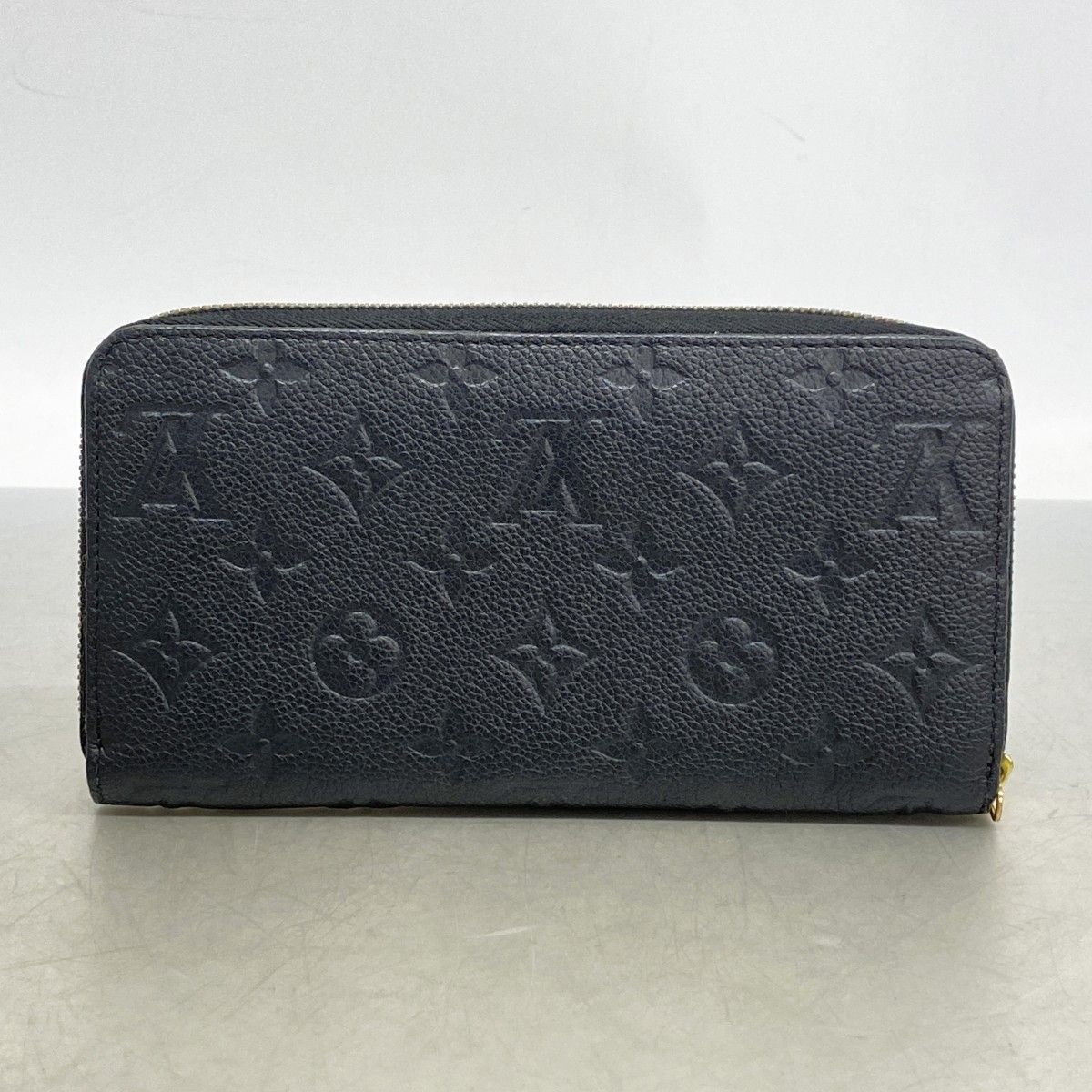 Louis Vuitton Wallet Monogram Empreinte Zippy Noir — view 8