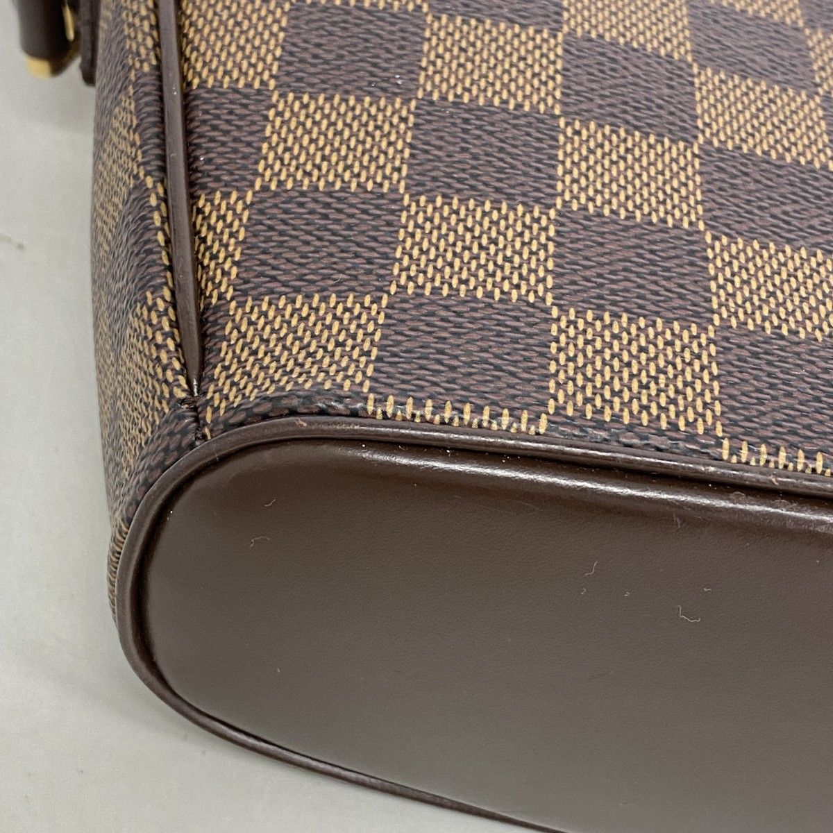 Louis Vuitton Shoulder Bag Damier Ipanema PM Ebene — view 9