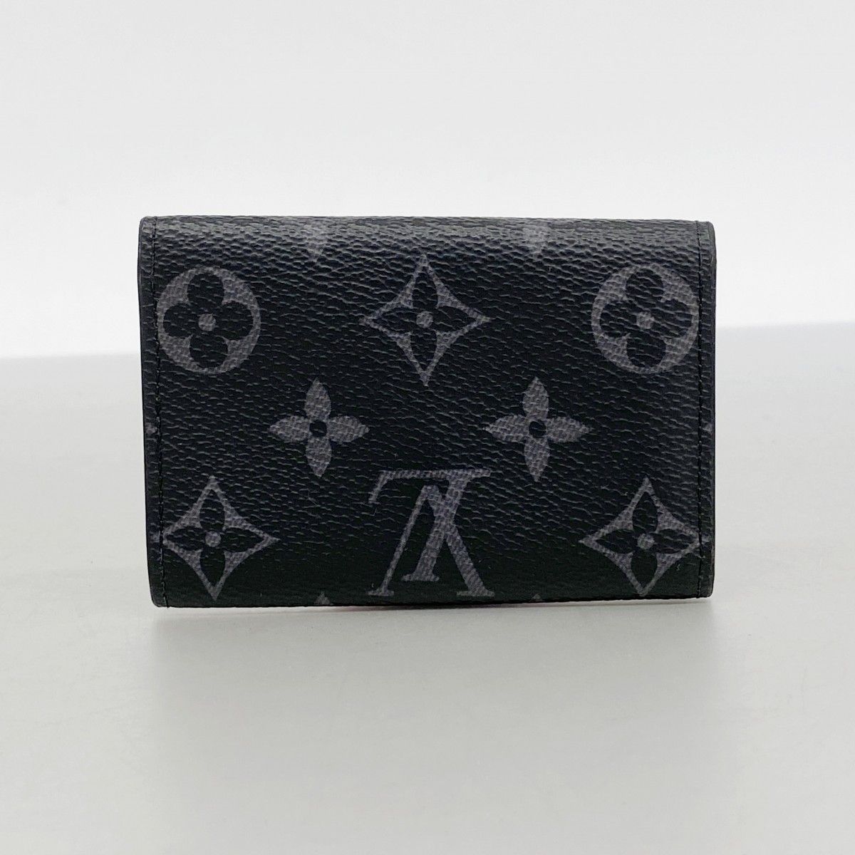 Louis Vuitton Key Case Monogram Eclipse Multicles 6 Black Key Holder — view 7