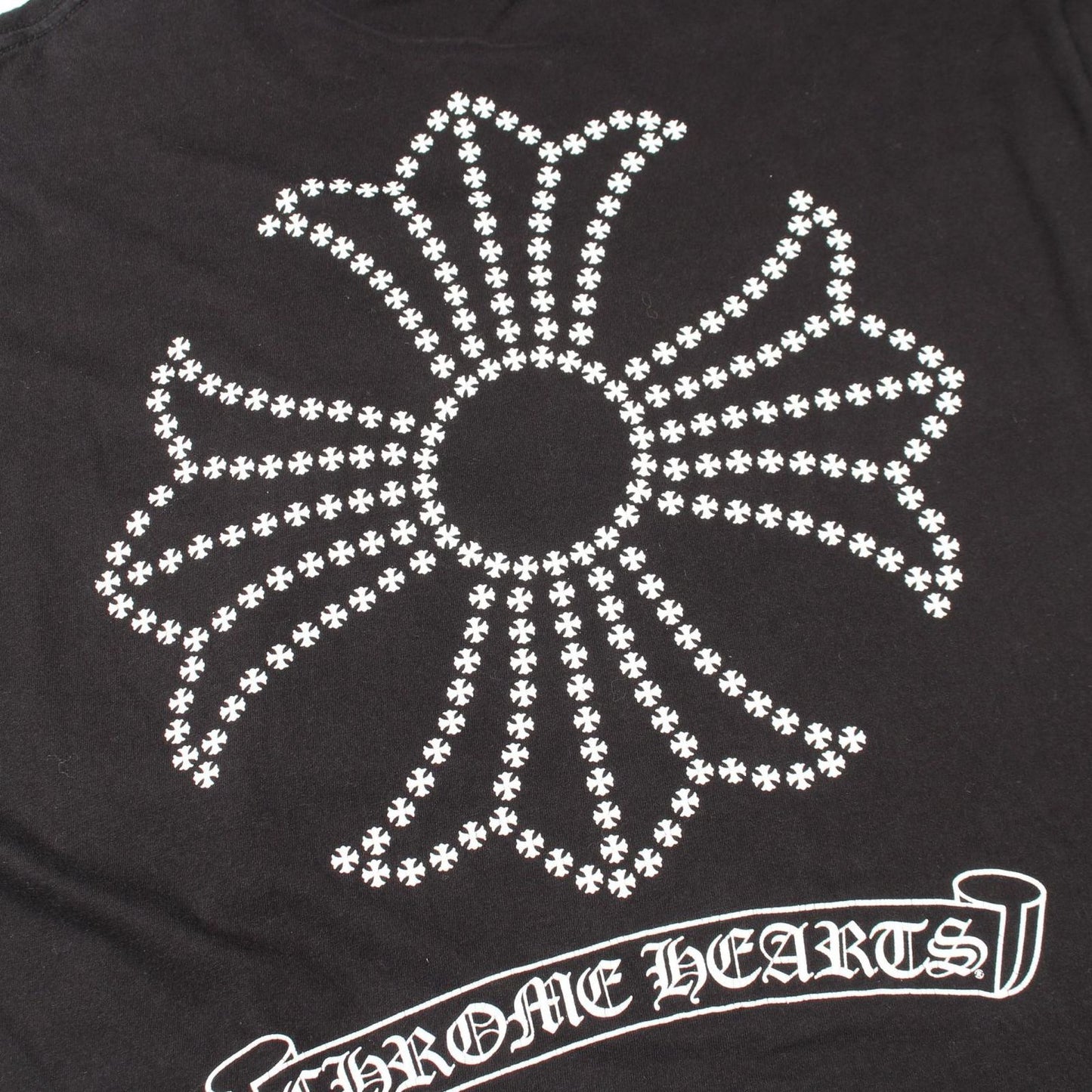 Chrome Hearts Ha Long Sleeve T-Shirt Back CH Plus Scro print Kuru Neck Cotton — view 9