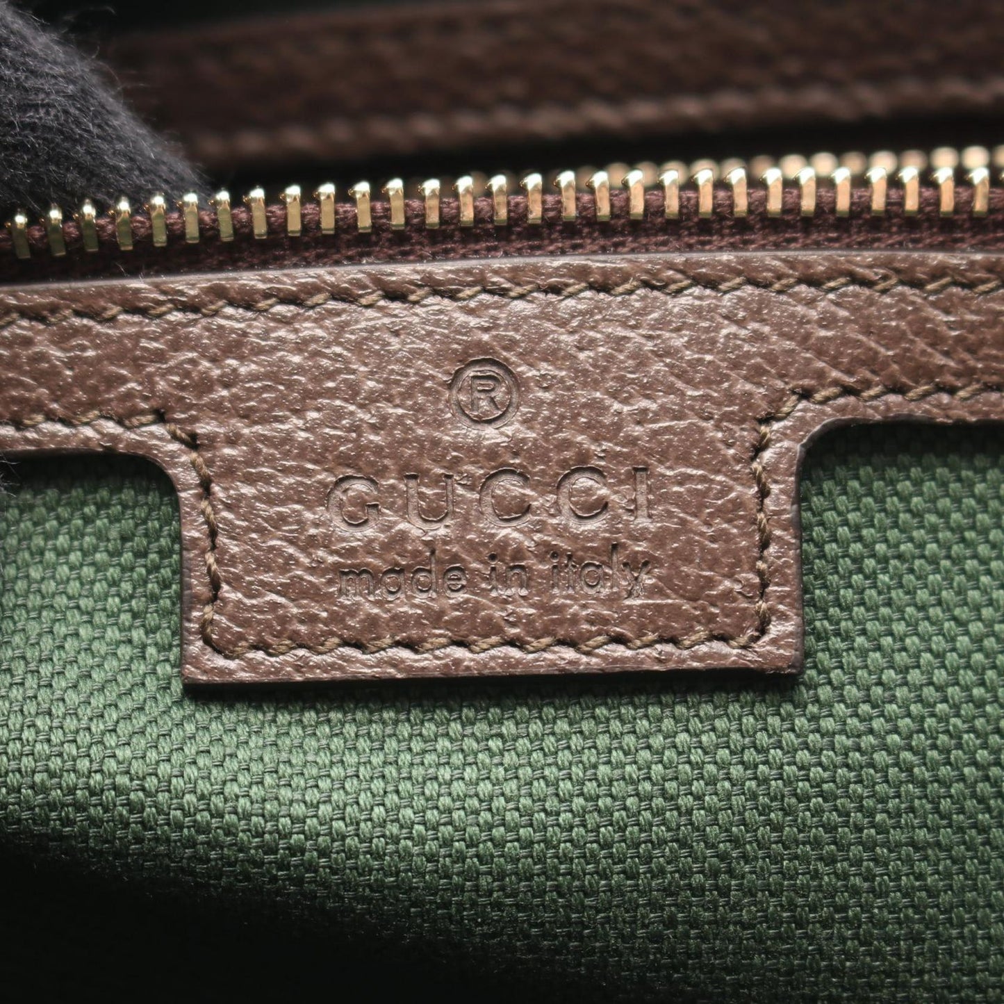 Gucci Tote Double Sherry Line GG Spuri Beige Leather — view 4