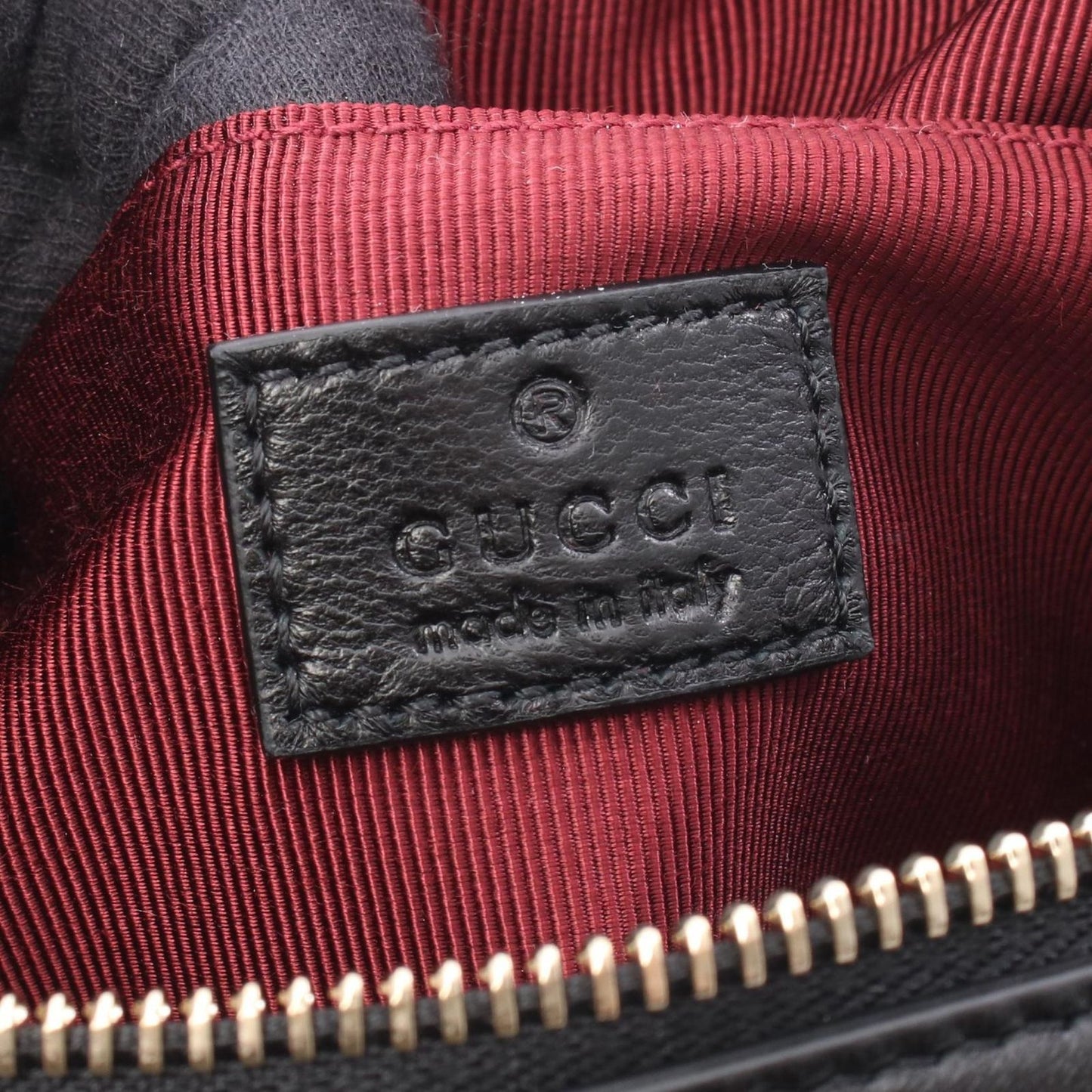 Gucci Shoulder Bag GG Marmont Black Leather — view 4