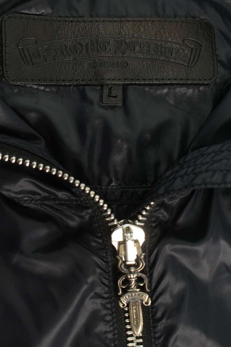 Chrome Hearts Nylon Anorak Jacket with Cross Patch — view 3