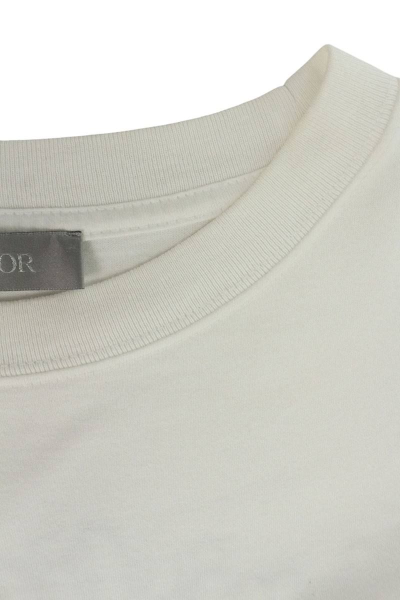 Dior Atelier Logo Embroidery Pocket T-Shirt — view 3