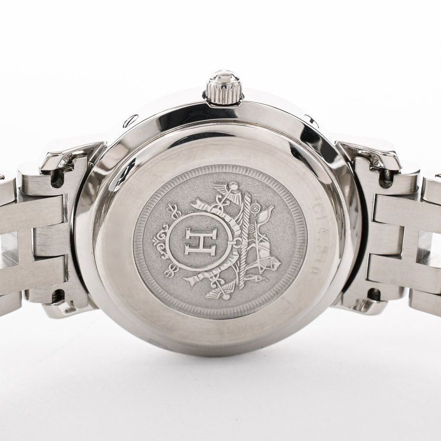 Hermes Watch Clipper Silver — view 6