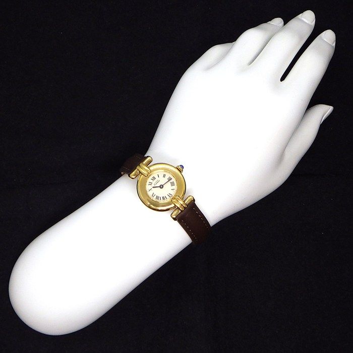 Cartier Watch Must Colisee Vermeil SM Ivory Dial man Index — view 8