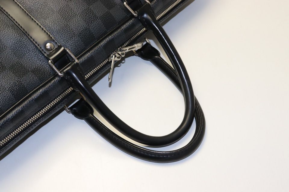 Louis Vuitton Damier Graphite Pdv Leather Business Briefcase — view 9