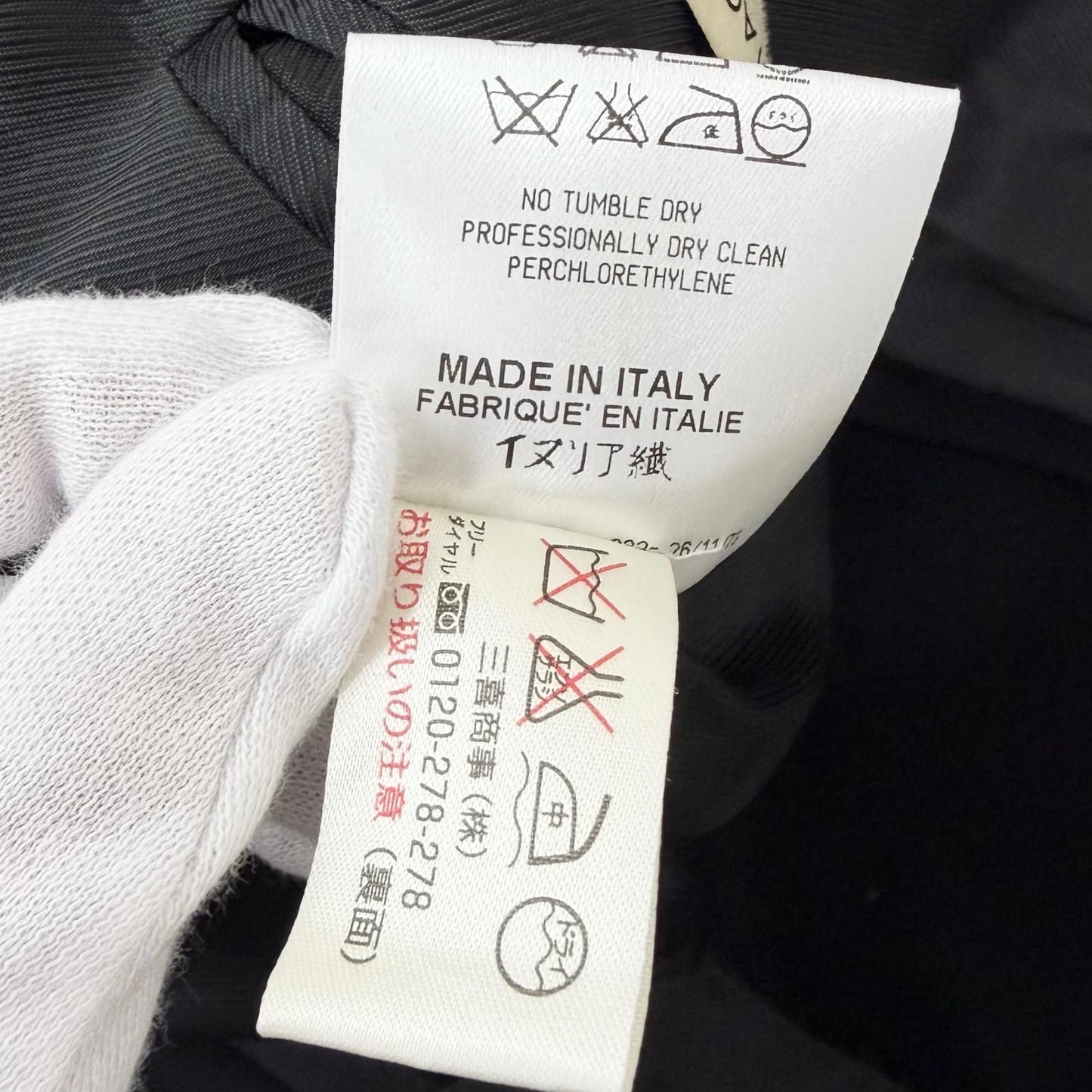 Balenciaga 100% Nicola Ghesquier Era Double Breasted Coat Black 48 — view 9