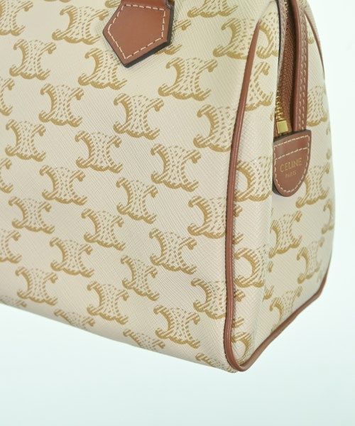 Celine Boston Bag Travel Bags White — view 9