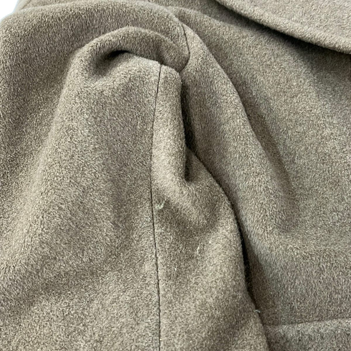 Max Mara Coat I 36 Gray Beige Long Sleeve Autumn Winter — view 6
