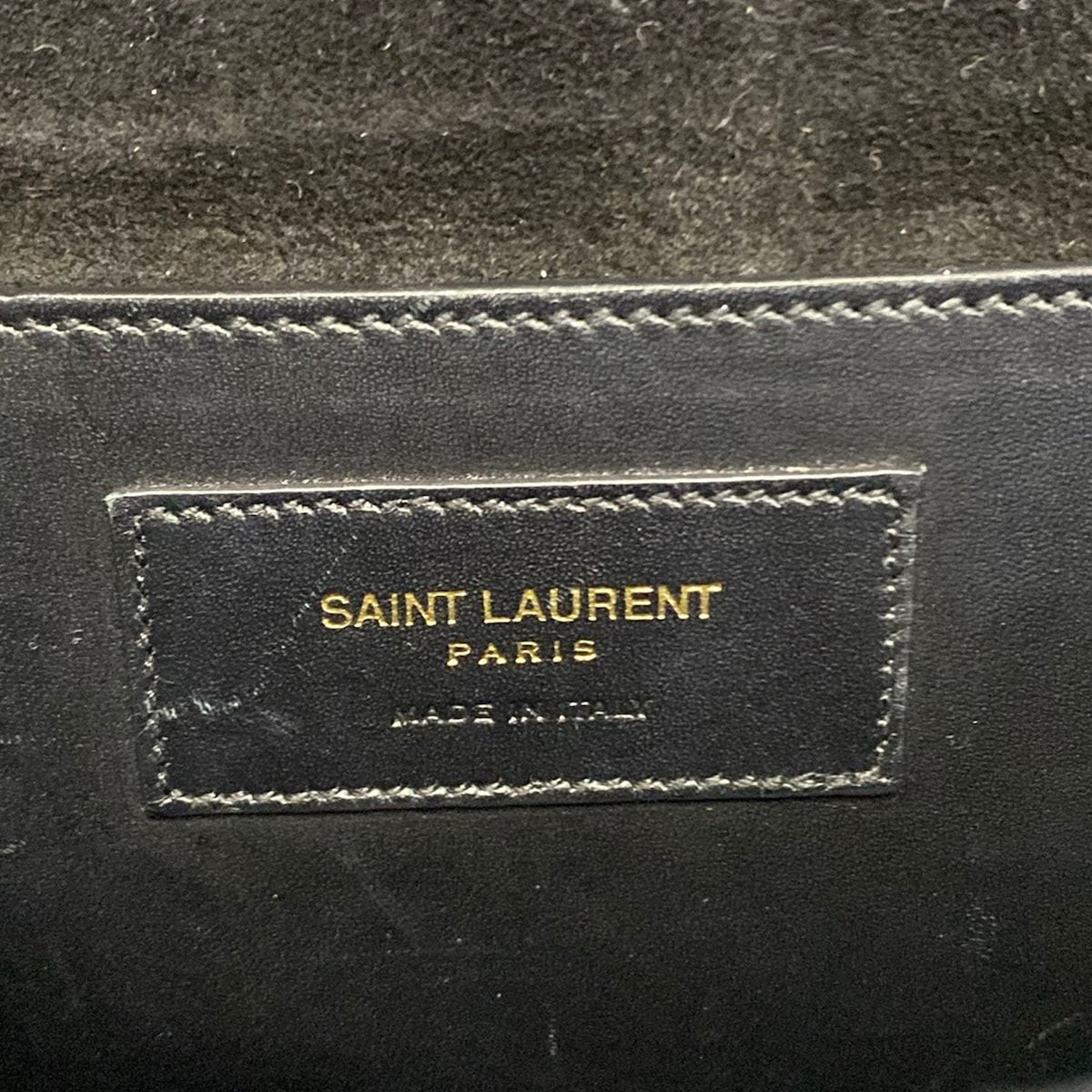 Saint Laurent Paris Shoulder Bag Loulou Classic Black Leather — view 9